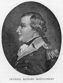 Engraved portrait of Richard Montgomery, the Continental Army general killed at the 1775 Battle of Quebec. (Public Domain)