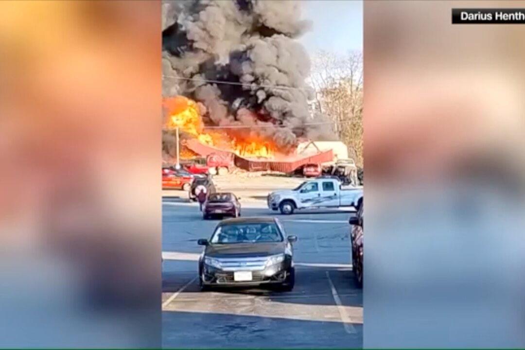 Video: Massive Fire From Ohio Auto Shop Explosion That Killed 3, Injured 1
