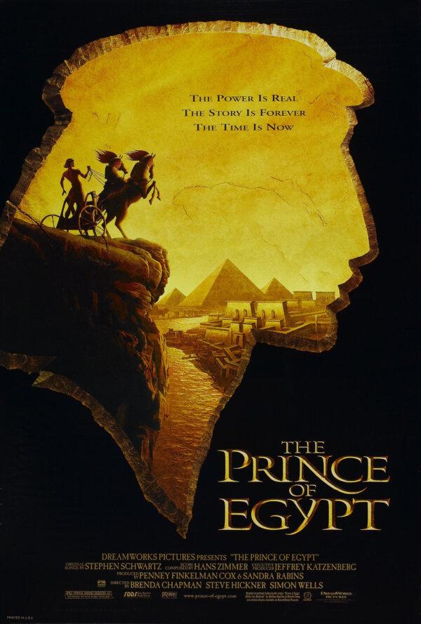 Theatrical poster for “The Prince of Egypt.” (DreamWorks Pictures)