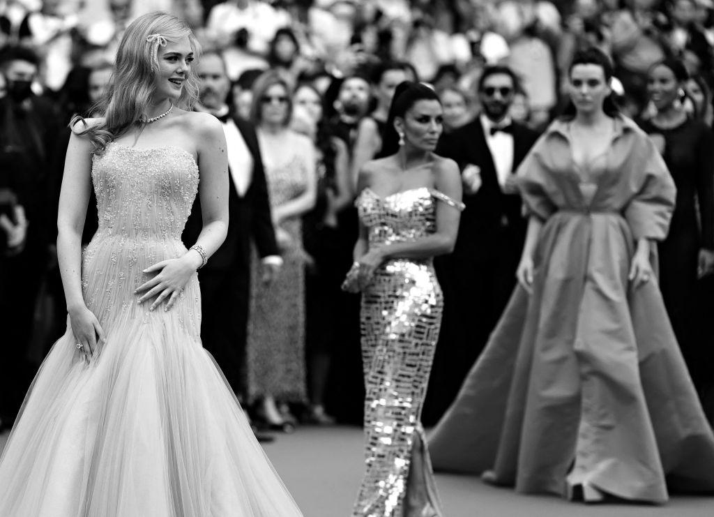 A black-tie event is a chance to look your very best. Celebrities dressed to the nines for the Cannes Film Festival in Cannes, southern France, on May 18, 2022. (Valery Hache/AFP via Getty Images)