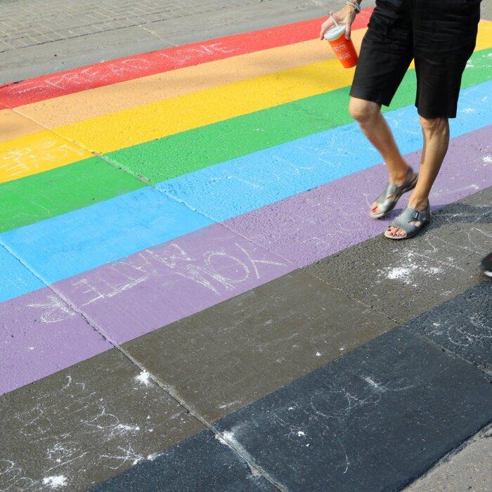 Amid Push to Keep Rainbow Crosswalks, Campaigns Heat Up Ahead of Neutrality Bylaw Plebiscite in Alberta Town