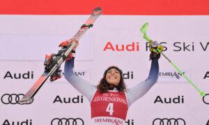 Italy’s Brignone Wins World Cup Giant Slalom at Mont Tremblant