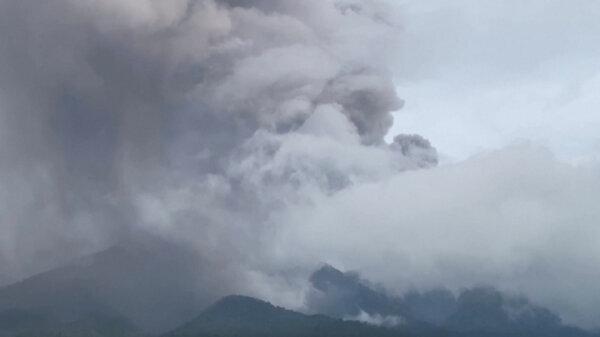 Indonesia's Marapi Volcano Erupts and Blankets Nearby Villages With Ash