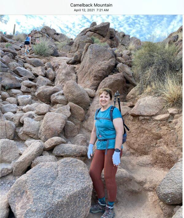 One year into Eileen Boetel's health journey, 2021. (Photo courtesy of Eileen Boetel)