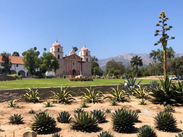 The Old Mission Santa Barbara is called “Queen of the Missions” for its beauty and historical significance. (Jessica Roy/Los Angeles Times/TNS)
