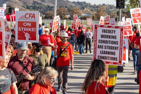 CSU Faculty Strikes at Cal Poly Pomona, First in Statewide One-Day Actions