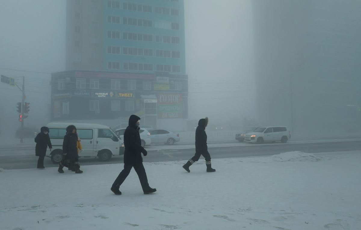 Swathes of Siberia Freeze in Temperatures Below -58 Celsius