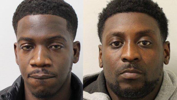 Undated images of Steffan Gordon (L) and Samuel Owusu-Opoku (R) who were both jailed for kidnapping Koray Alpergin in Tottenham, north London on Oct. 13, 2022. (Metropolitan Police)