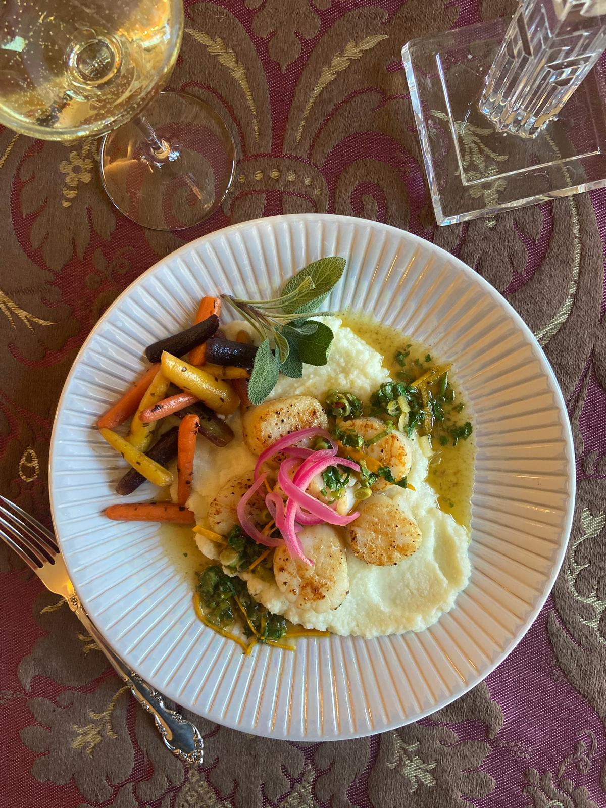 Scallops for 2, a Perfect Anniversary Dinner