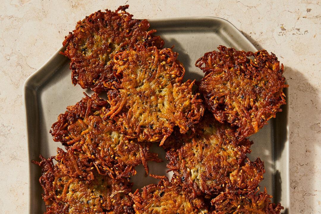 Everything Bagel Latkes Are Irresistibly Crispy and Savory