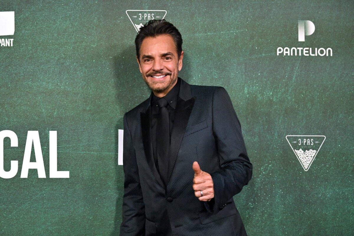 Mexican actor Eugenio Derbez attends the premiere of "Radical" at the Regency Bruin Theatre in Los Angeles, on October 30, 2023. (Frederic J. Brown/AFP via Getty Images)