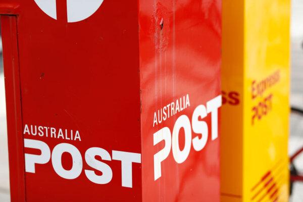 Australia Post mailboxes in Coogee in Sydney, Australia on October 28, 2020.  (Ryan Pierse/Getty Images)