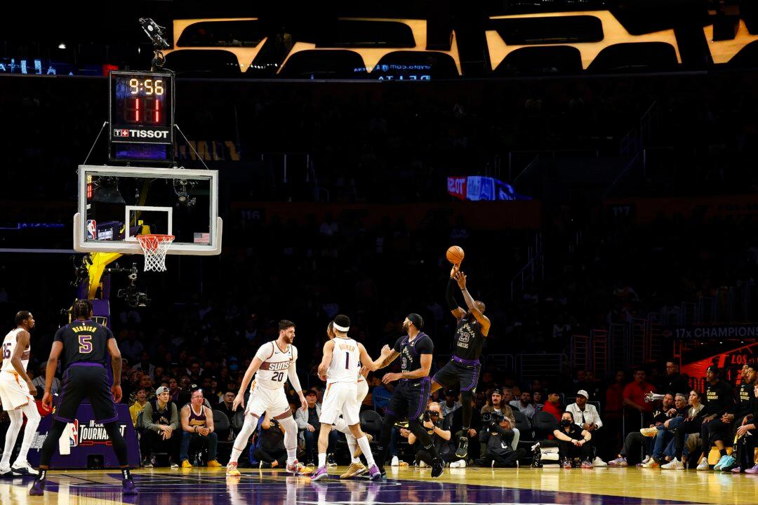 LeBron Leads Lakers to the In-season Tournament Semifinals With a 106–103 Win Over Suns