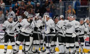 Kings Rally Big to Win 10th Straight Away 4–3 Over Jackets in OT