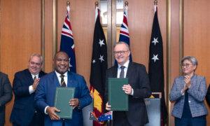 Australia Inks ‘Historic’ Security Deal With PNG to Counter Beijing