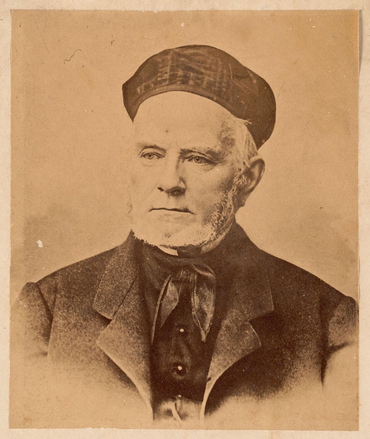 A photograph of Dr. Lowell Mason, circa 1857–1900. Lowell Mason House Collection. (Public Domain)