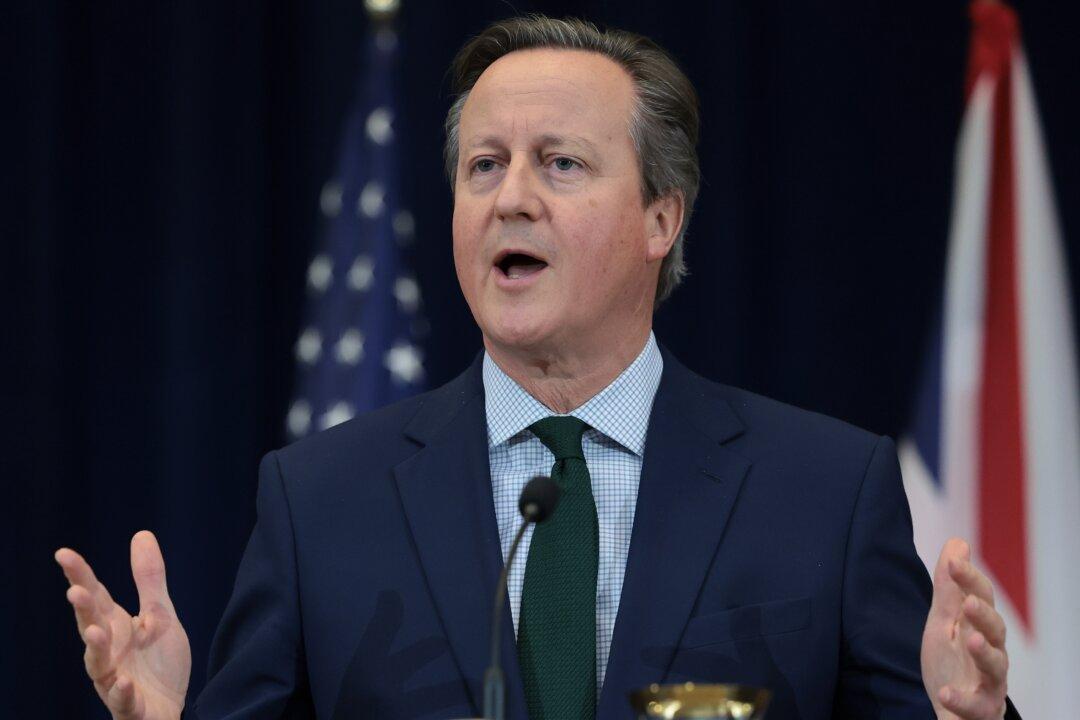 We Need to Be Clear-Eyed About a Changed China, David Cameron Tells Washington Security Forum