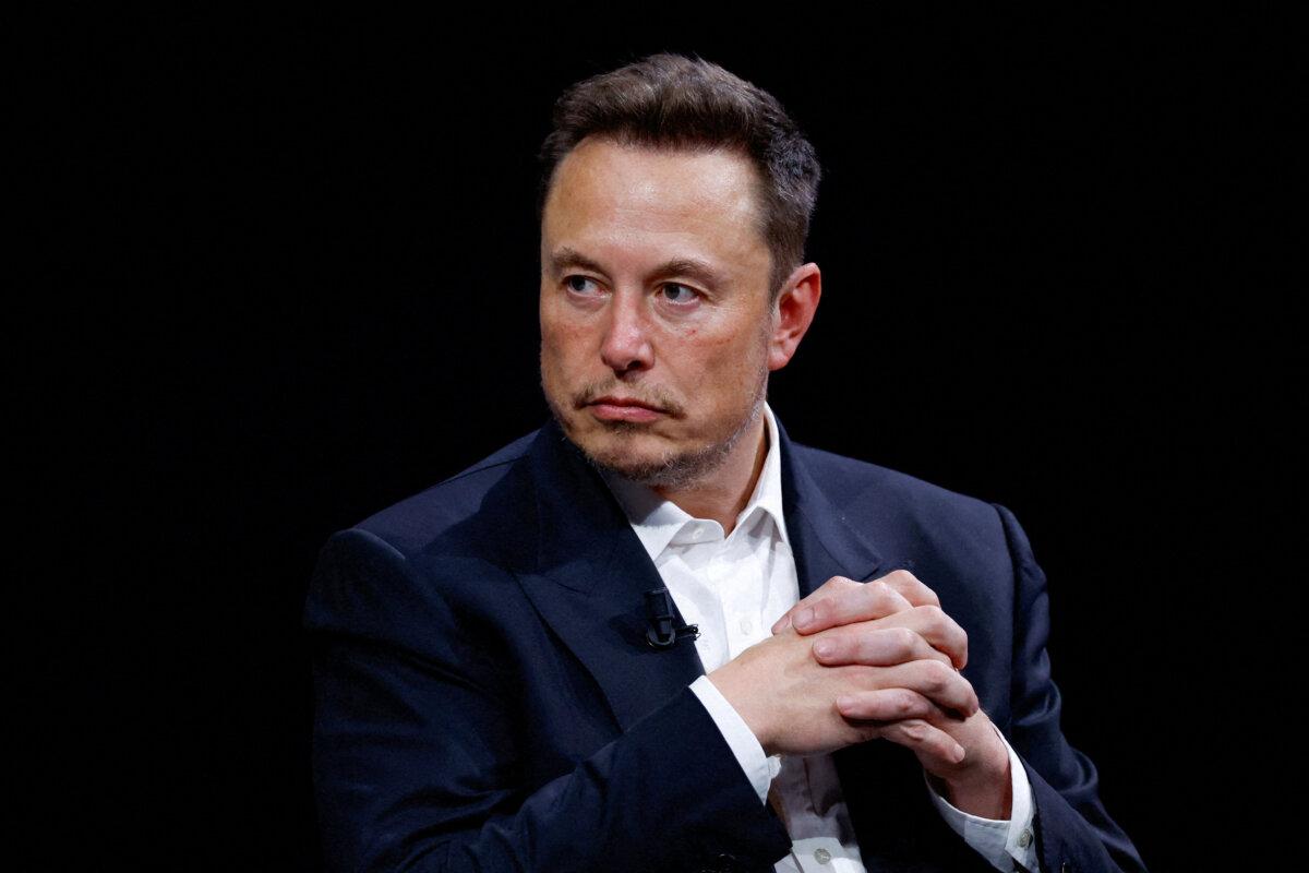 Elon Musk, chief executive Officer of SpaceX and Tesla and owner of X, formerly known as Twitter, attends the Viva Technology conference dedicated to innovation and startups at the Porte de Versailles exhibition center in Paris, France, on June 16, 2023. (Gonzalo Fuentes/Reuters)