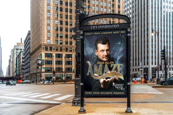 Magician Jamie Allan now performs his magic show in Chicago. (Rhapsody Theatre)