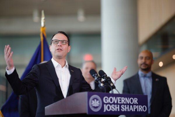 Gov. Josh Shapiro at the Grand Opening of the new State-of-the-Art Pennsylvania State Archives Building in Harrisburg, Pa. on Dec. 8, 2023. (Commonwealth Media Service)