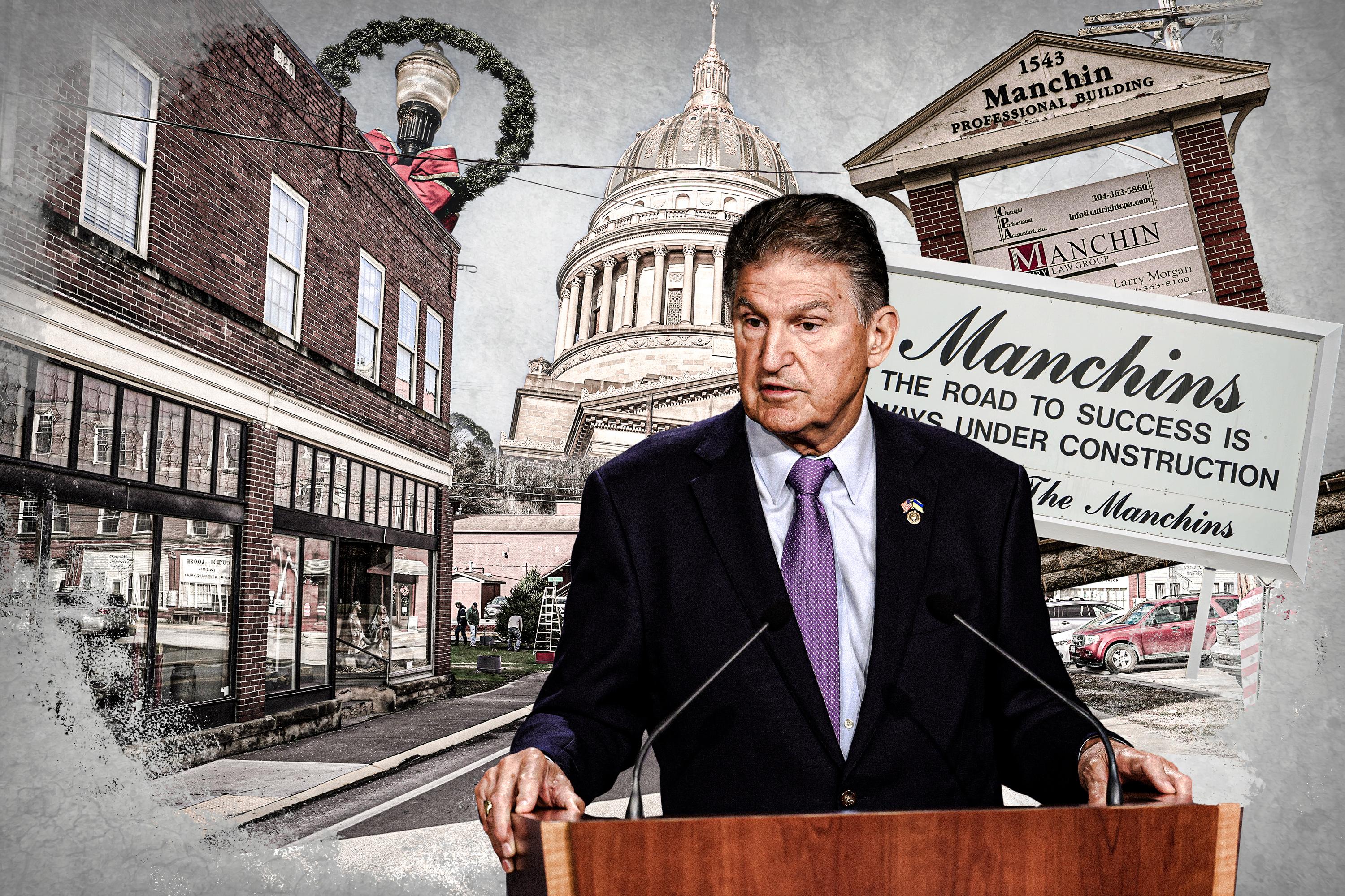 Manchin’s Turn to the Center Has No Lane on West Virginia’s Country Roads