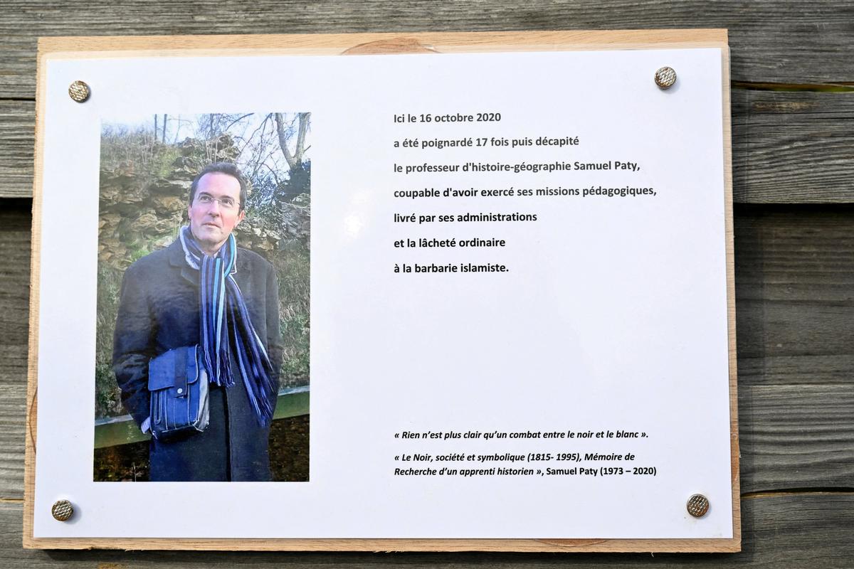 6 French Teenagers Convicted in Connection With 2020 Beheading of Teacher Paty