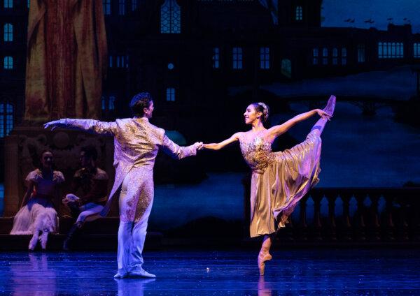 The Prince (Alberto Velazquez) and Marie (Amanda Assucena, in this photo), in “The Nutcracker.” (Katie Miller)