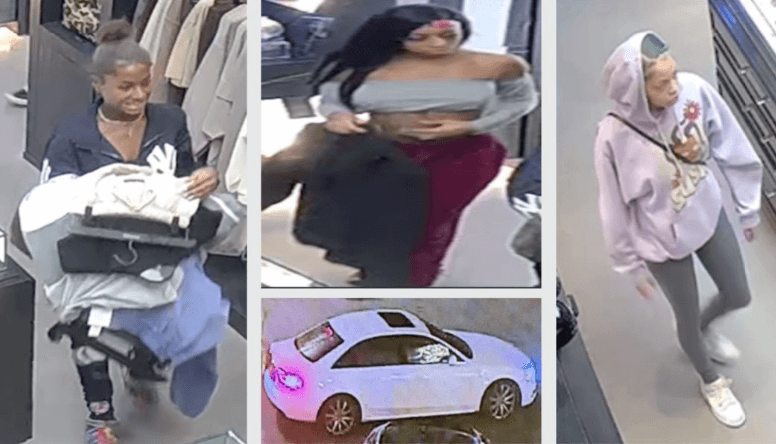 Authorities Searching for 3 Females Suspected of Stealing $15,000 in Clothes From Calabasas Store