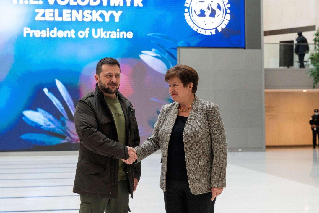 IMF Board Approves $900 Million in Funds for Ukraine as IMF Chief Georgieva Meets Zelenskyy
