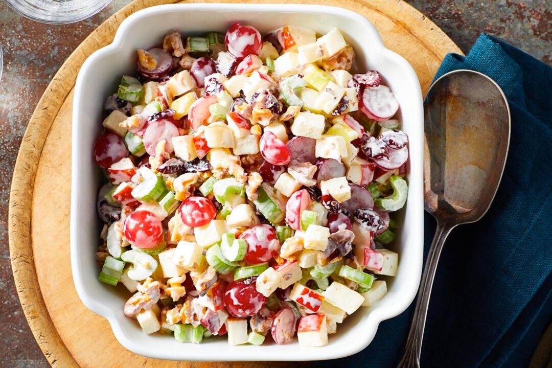 It’s Beginning to Look a Lot Like Christmas With This Holiday Version of Waldorf Salad