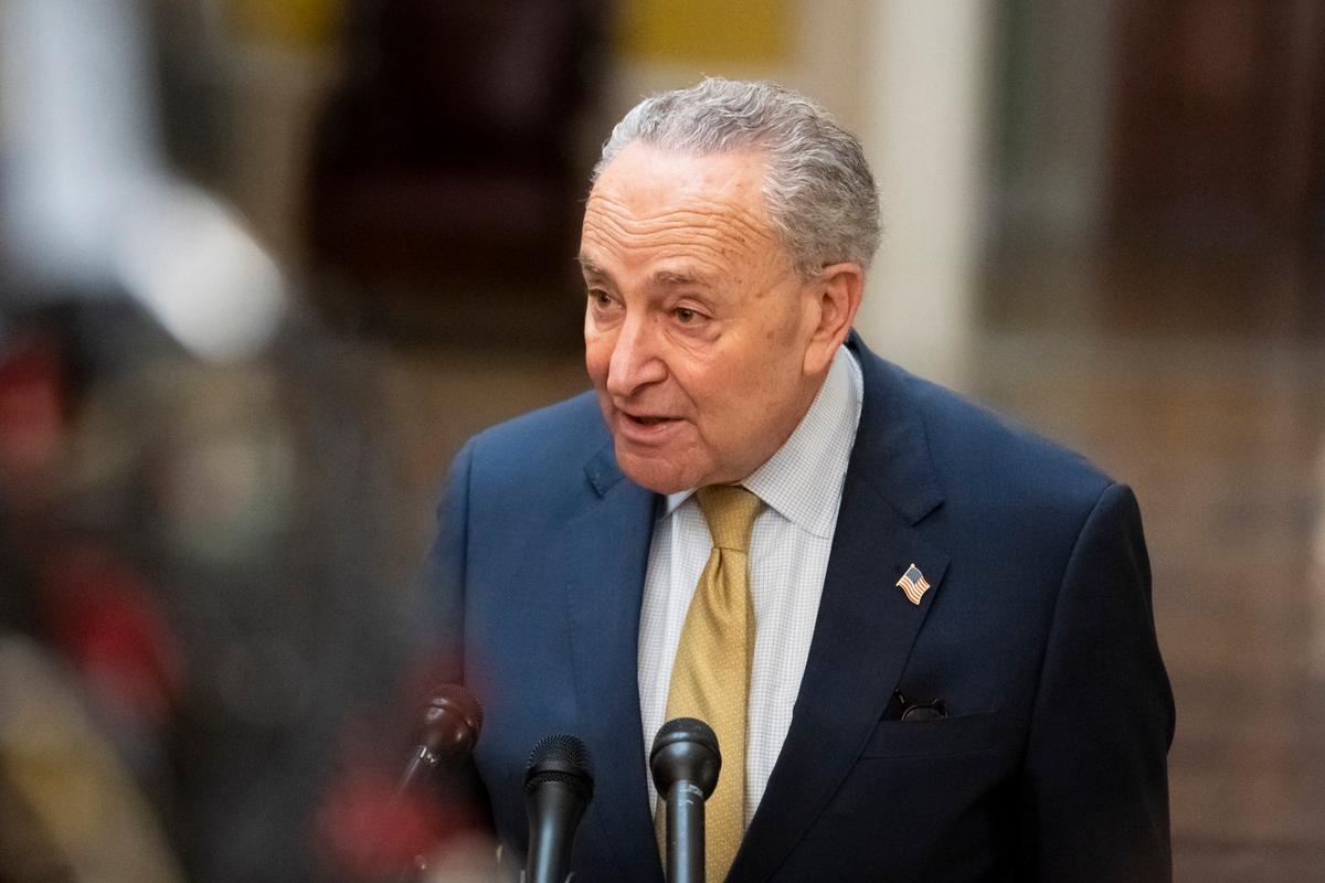 Schumer Makes Procedural Move to Avert Government Shutdown