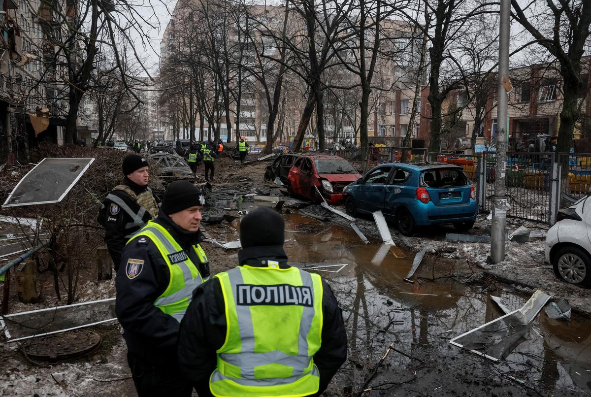 Ukraine Says 53 Hurt in Russian Missile Strikes on Kyiv