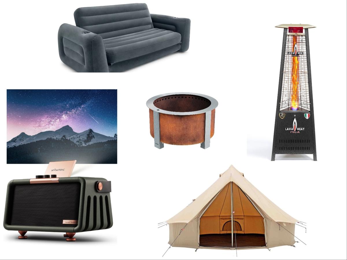 Backyard Glamping: Bring the S’mores to You