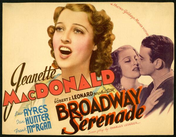 Lobby card for "Broadway Serenade." (Metro-Goldwyn-Mayer)