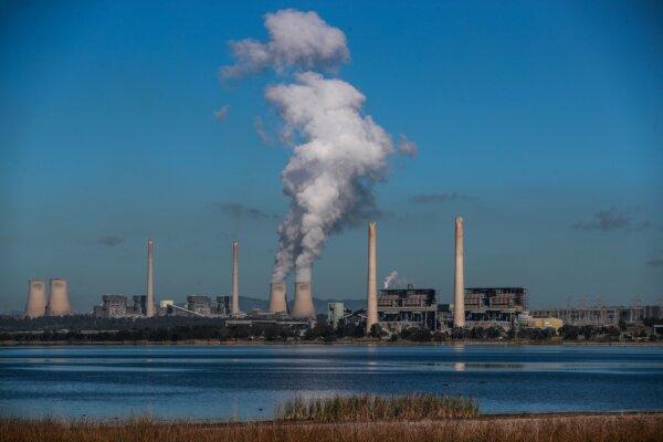 Liddell Power Station in Muswellbrook, Australia, on April 27, 2023. (Roni Bintang/Getty Images)