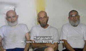 Hamas Posts Video of 3 Elderly Israeli Hostages