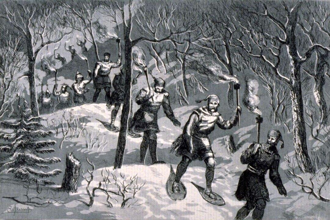 The Intrepid Montreal Snowshoers of Yore 