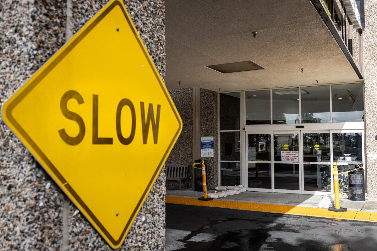 A hospital in Garden Grove, Calif., on Dec. 20. 2023. (John Fredricks/Te Epoch Times)