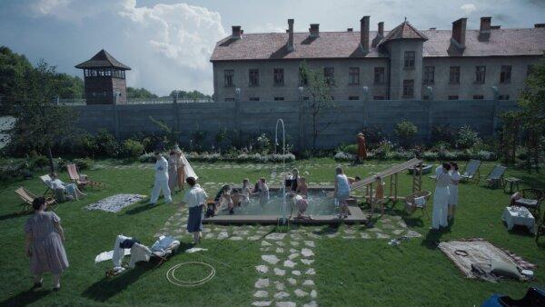 The Höss family estate near Auschwitz, in "The Zone of Interest." (A24)