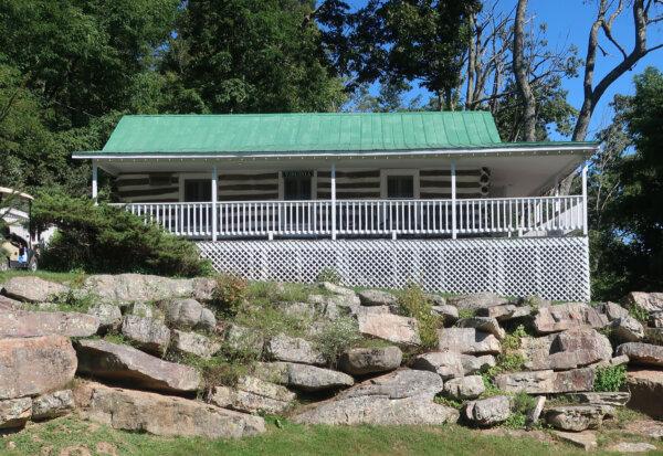 Baby's cabin is available to rent at the Mountain Lake Lodge in Pembroke, Virginia, but reservations need to be made a year in advance.  (Courtesy of Victor Block)