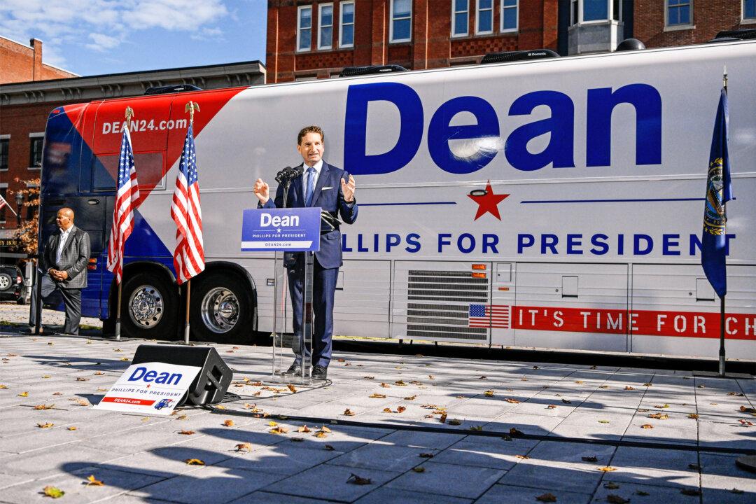 Biden Challenger Dean Phillips Announces 2024 Campaign Staff Layoffs, Stays in Race