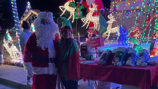 John Bruno dressed up as Santa Claus in Concord, Calif. (Courtesy of John Bruno)