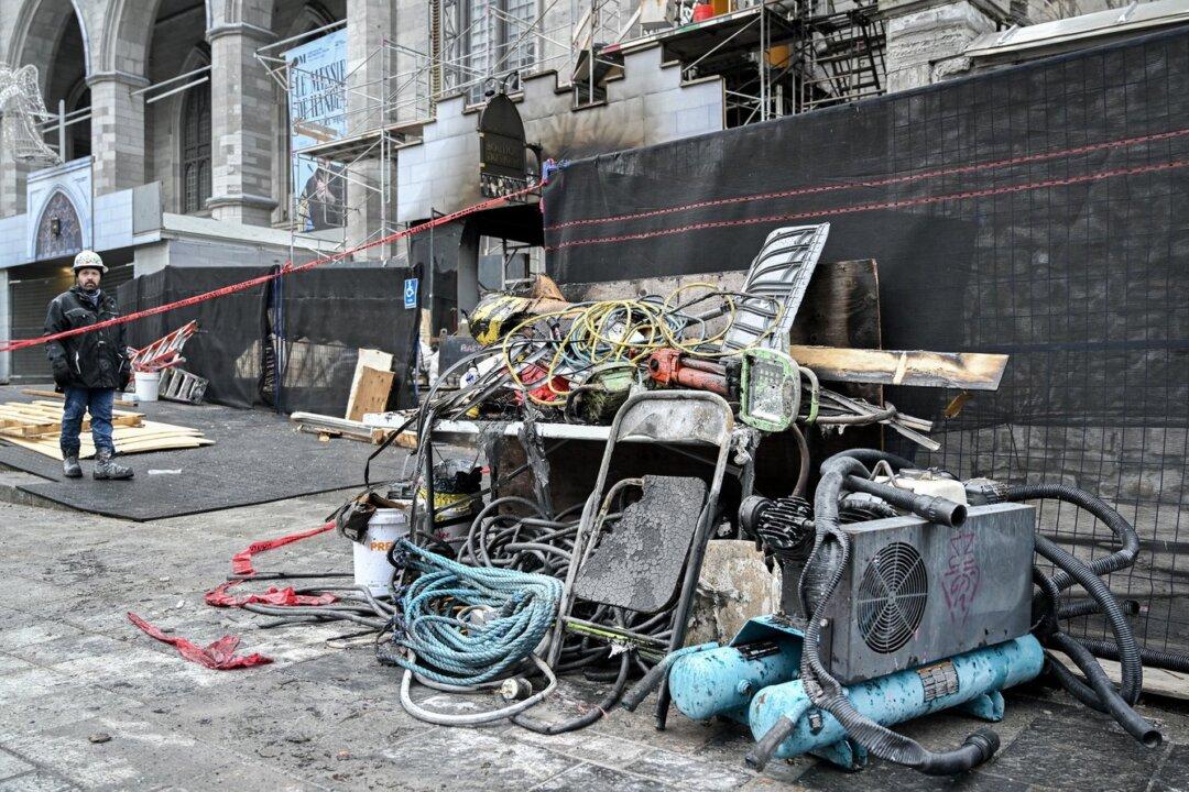 Montreal Police Say Basilica Fire Not Arson, Investigation Shows Cause Was Electrical
