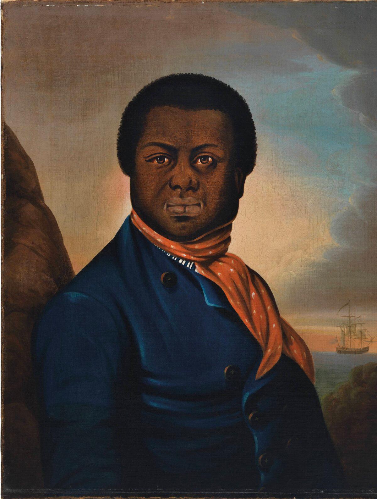 A portrait believed to be of Paul Cuffe by an American artist, circa 1800. Oil on canvas. Los Angeles County Museum of Art. (Los Angeles County Museum of Art)