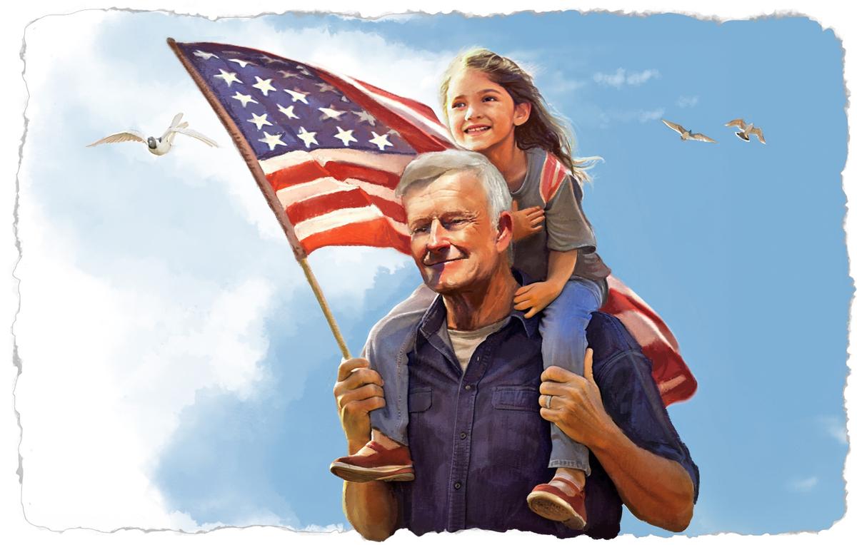 In Passing Her Love of Country to Granddaughter, Reader Reflects on the Meaning of Patriotism
