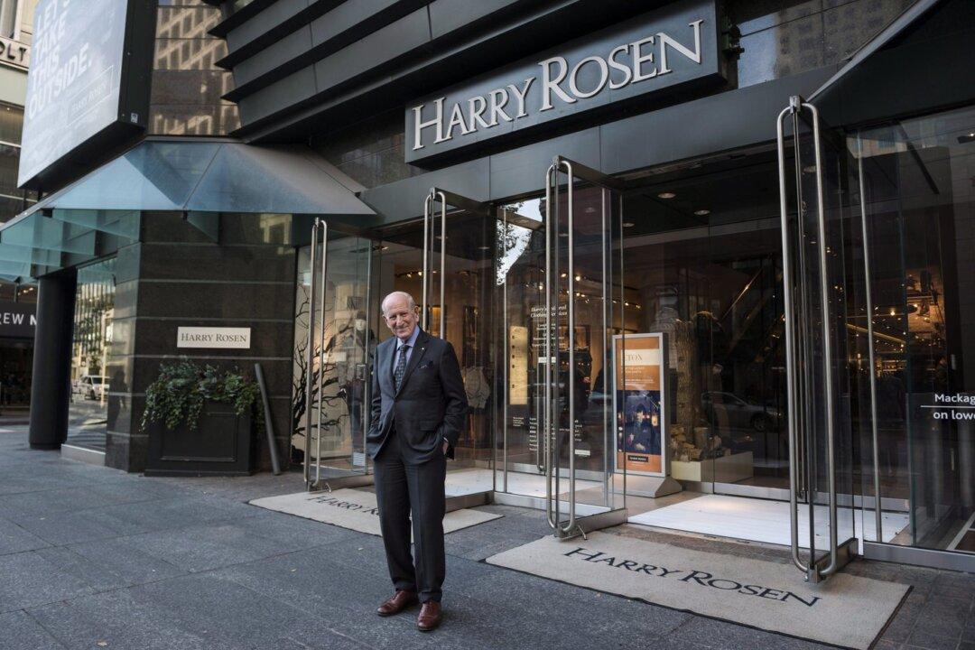 Harry Rosen, Founder of Canadian Menswear Chain, Dies at 92