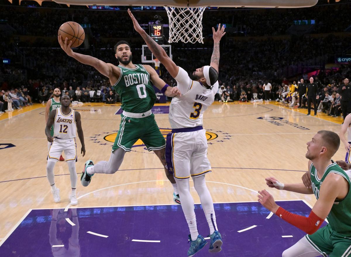 Porzingis, Celtics Start Strong in 126–115 Christmas Day Win Over Davis, Lakers