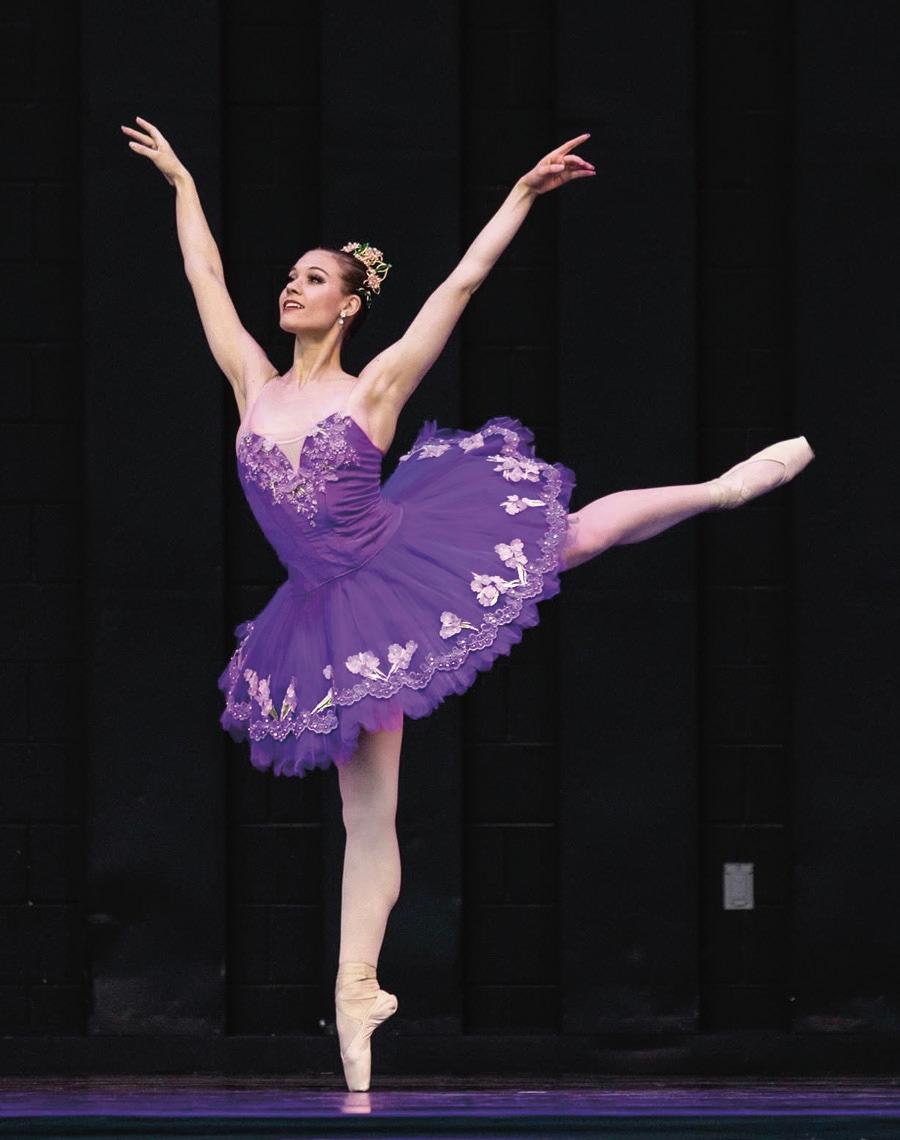 Ms. Nyman dances the role of the Lilac Fairy from “Sleeping Beauty,” May 2021. (Sharon Bradford)