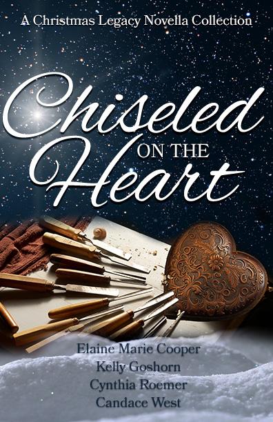 "Chiseled on the Heart," by Elaine Marie Cooper, Kelly Goshorn, Cynthia Roemer, and Candace West. (Scrivenings Press)