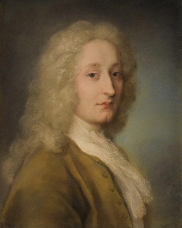 "The painter Jean-Antoine Watteau," 1720, by Rosalba Carriera. Complesso di Santa Caterina, Treviso, Italy. The visionary French painter pioneered the rococo era. (Nicola Quirico/<a href="https://en.wikipedia.org/wiki/Antoine_Watteau#/media/File:(Treviso)_The_painter_Antoine_Watteau_by_Rosalba_Carriera_-_Museo_civico_di_Santa_Caterina.jpg">CC BY-SA 4.0</a>)